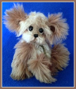 Rags - Artist Mohair Bear by Laura Lynn