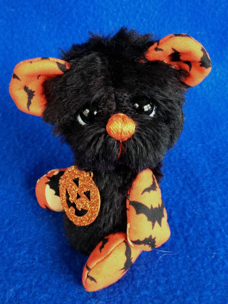 Belfry - mohair artist teddy bear Halloween