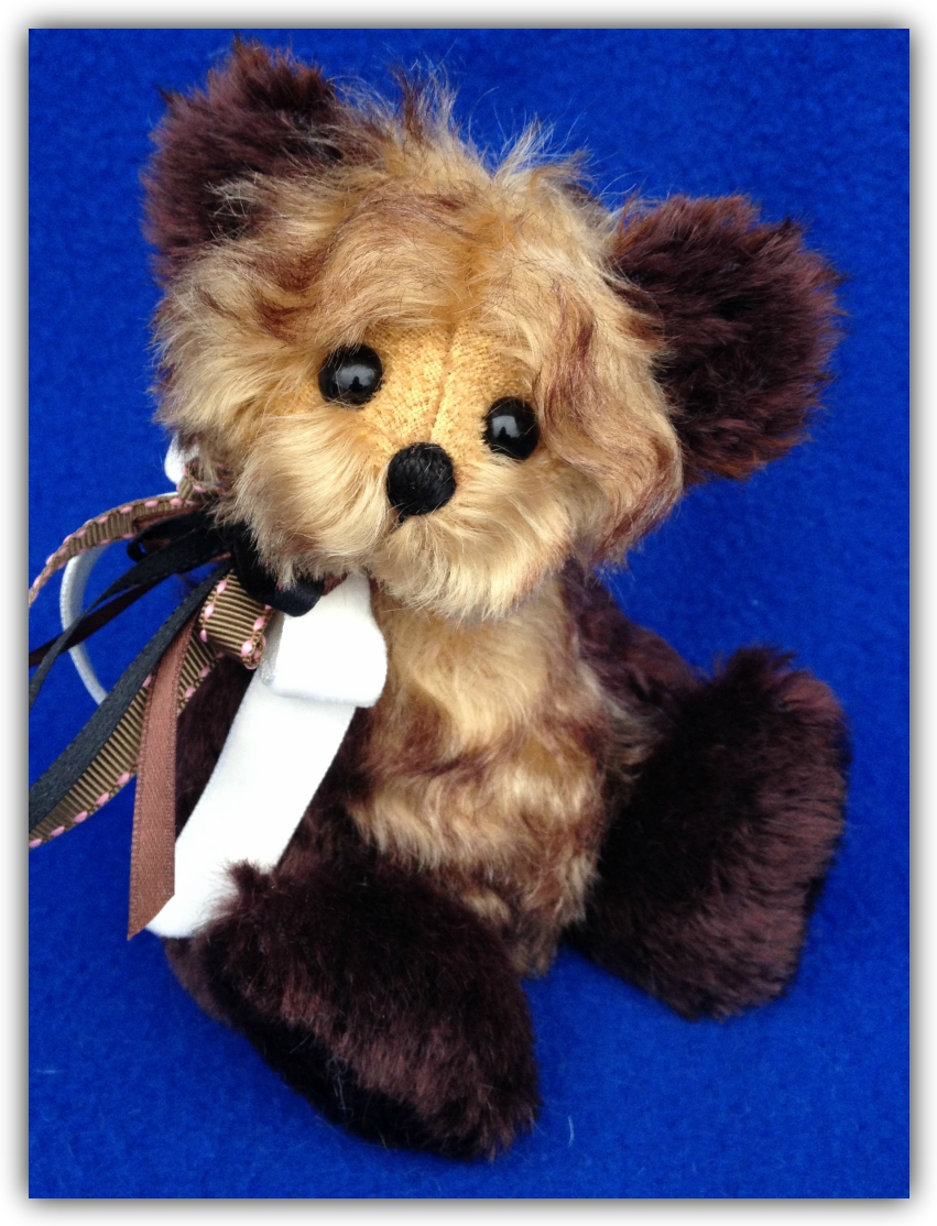 Milo - Mohair Pocket Artist Teddy Bear