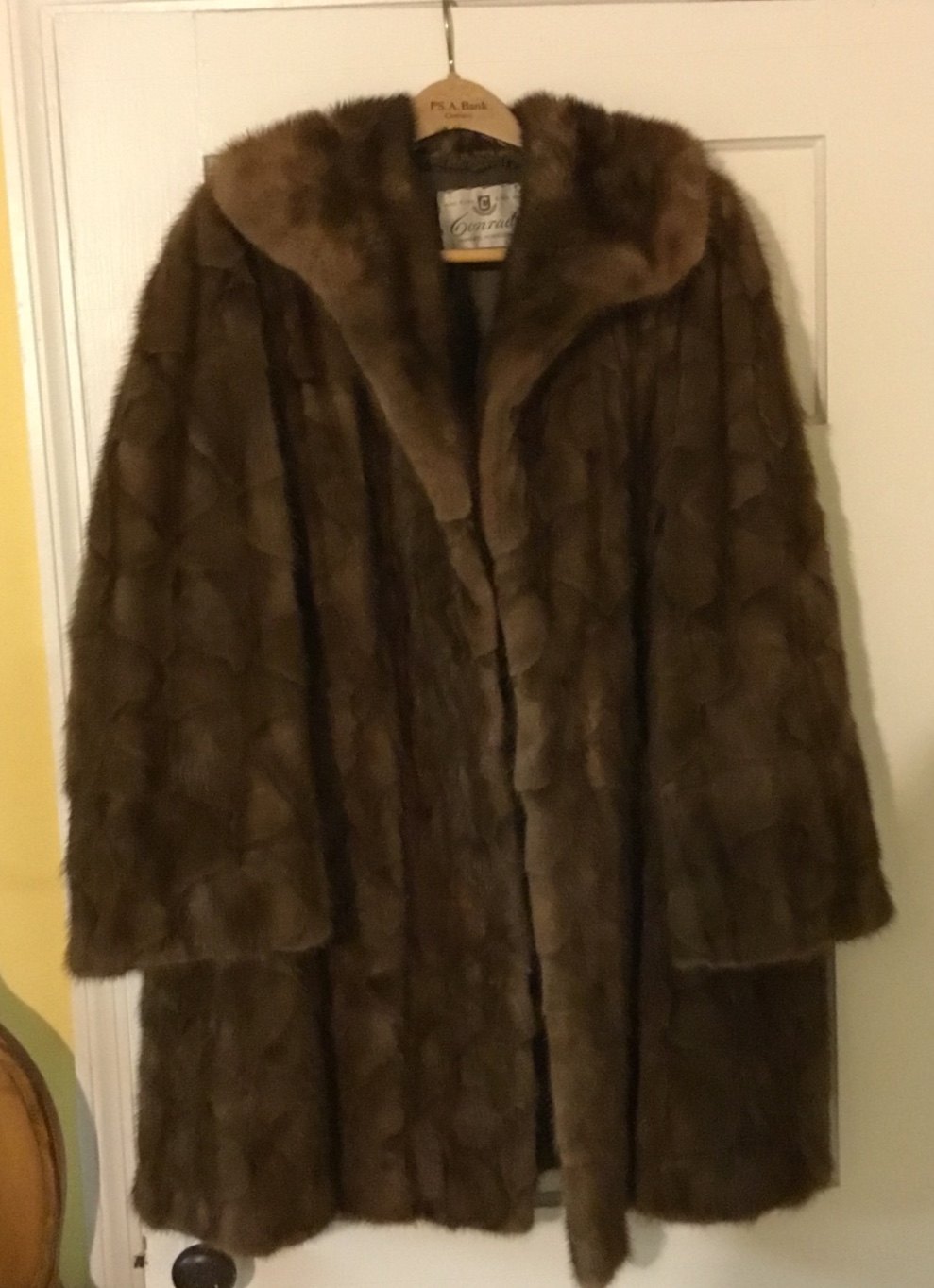 Mink Coat before turning into teddy bears