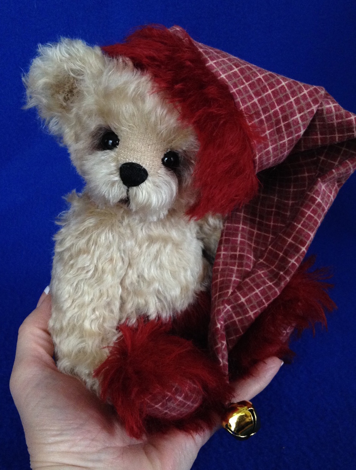 Outlets Mohair Christmas Bear