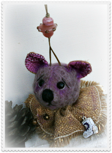 Teddy Bear Ornament Pattern