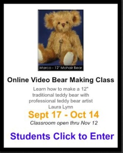 September Bear Making Class