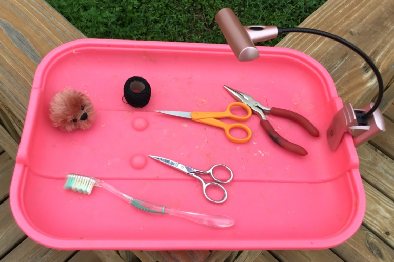 supplies for making teddy bears