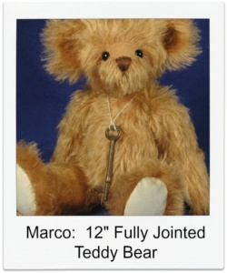 Marco 12" Fully Jointed Bear Class
