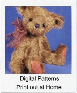 Instantly Downloadable Digital Teddy Bear Patterns