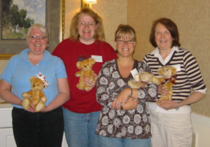 Laura Lynn with teddy bear class students